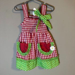 Boutique Watermelon Summer Dress